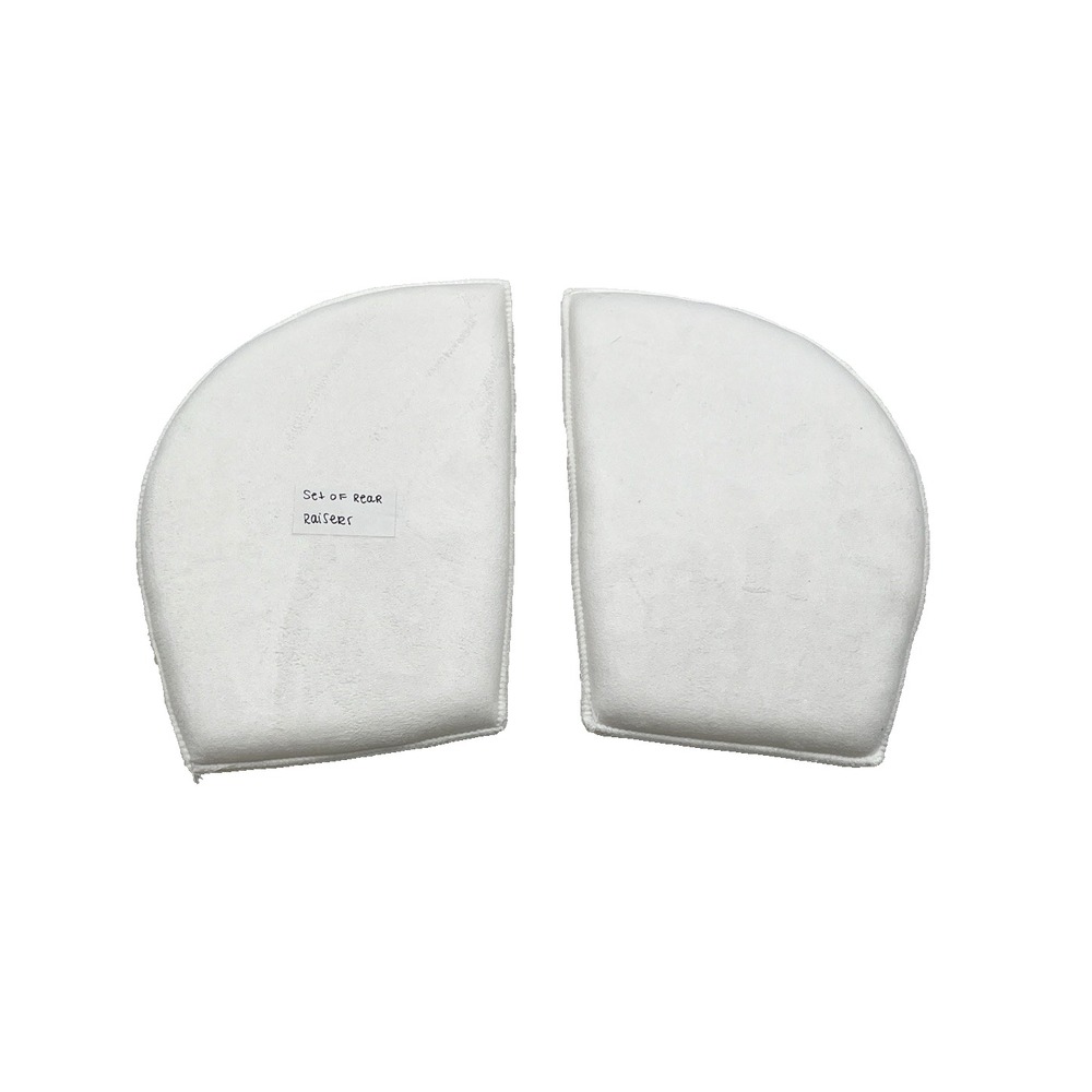 Saddle Foam Rear Riser Inserts – Pair | Half Pad Inserts | White | New
